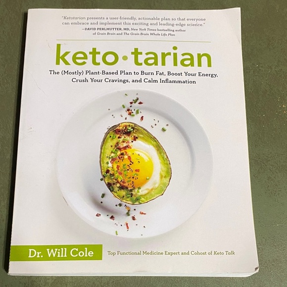 Other - KETO TARIAN Mostly Plant Based Plan to Burn Fat Boost Energy by DR WILL COLE